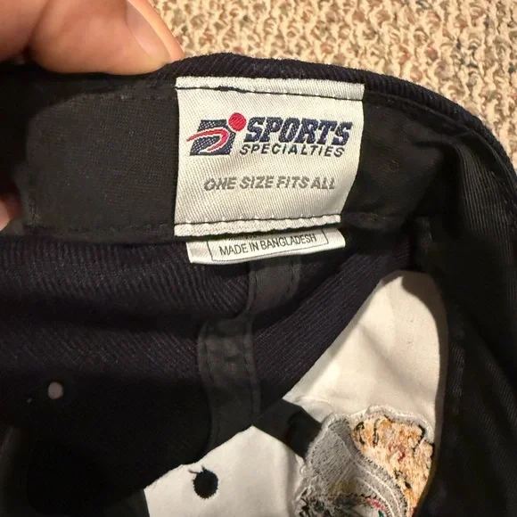 Black Vintage Chicago Blackhawks NHL Hockey Sports Specialties Hat - Picture 3 of 4